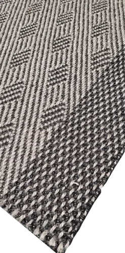 Sisal käytävämatto 90 cm salmiakki