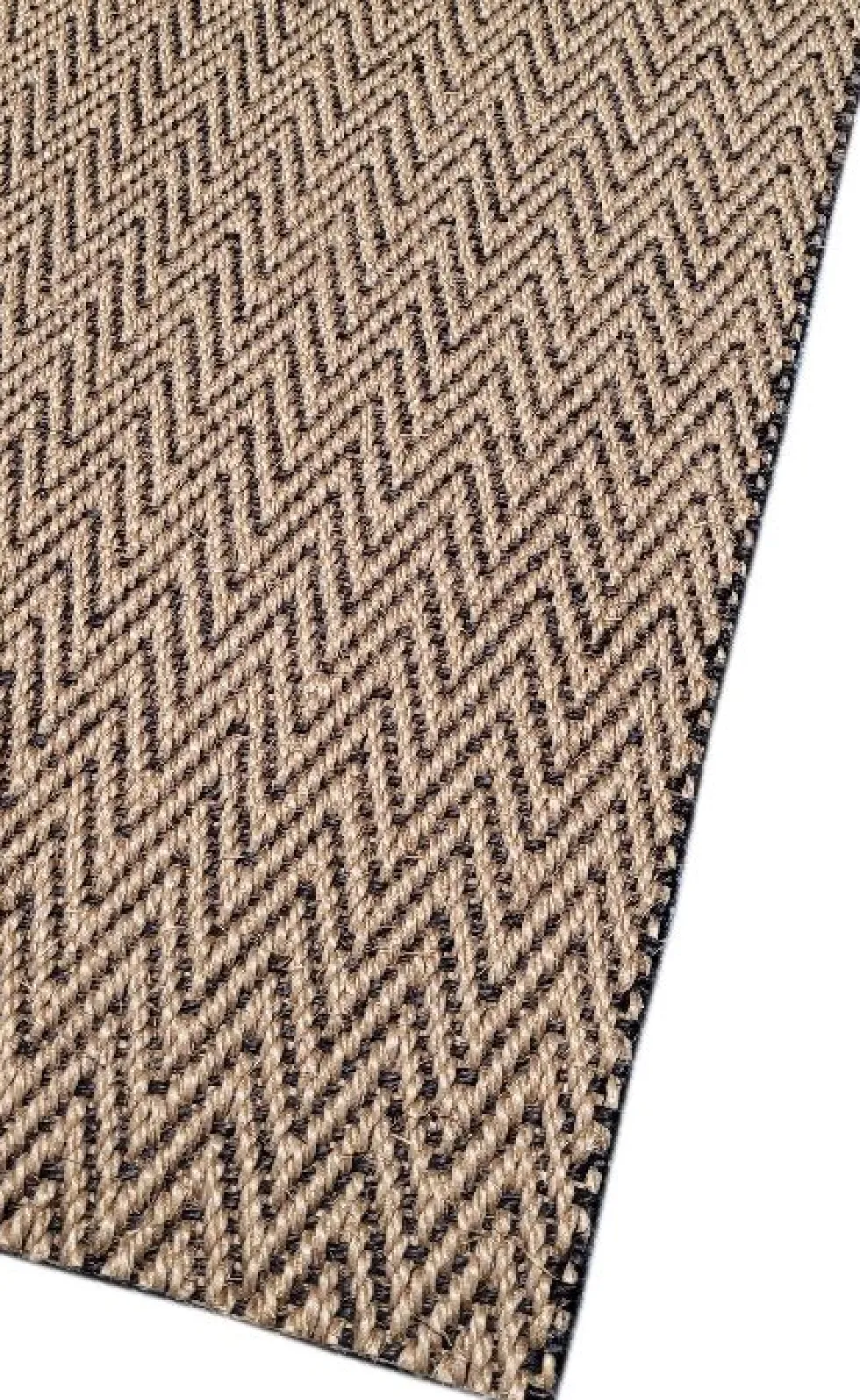 Sisal käytävämatto 90 cm Ziczac natural