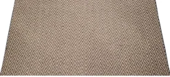 Sisal käytävämatto 90 cm Ziczac ruskea