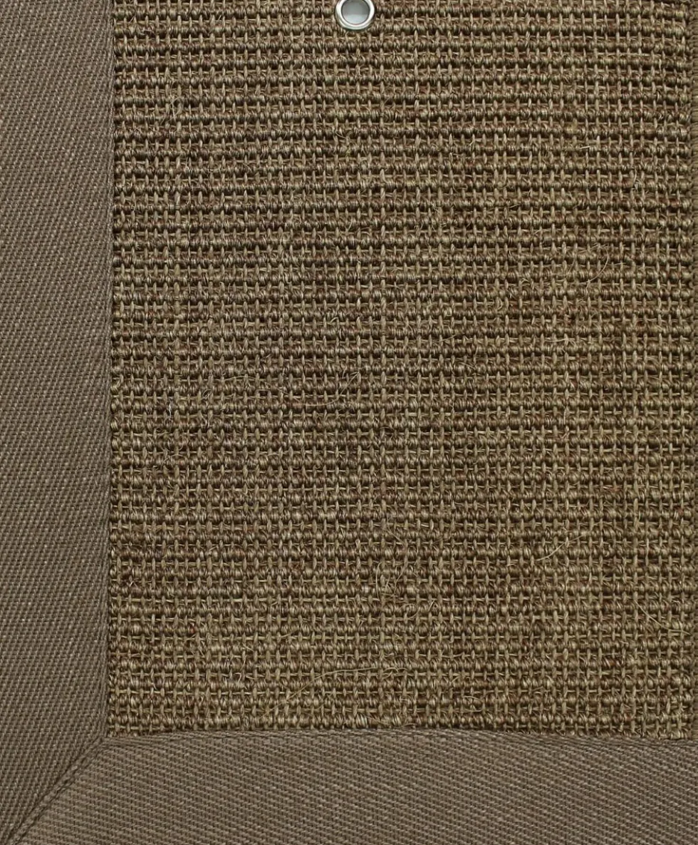 Sisal matto Boucle, kaakao, mittojen mukaan