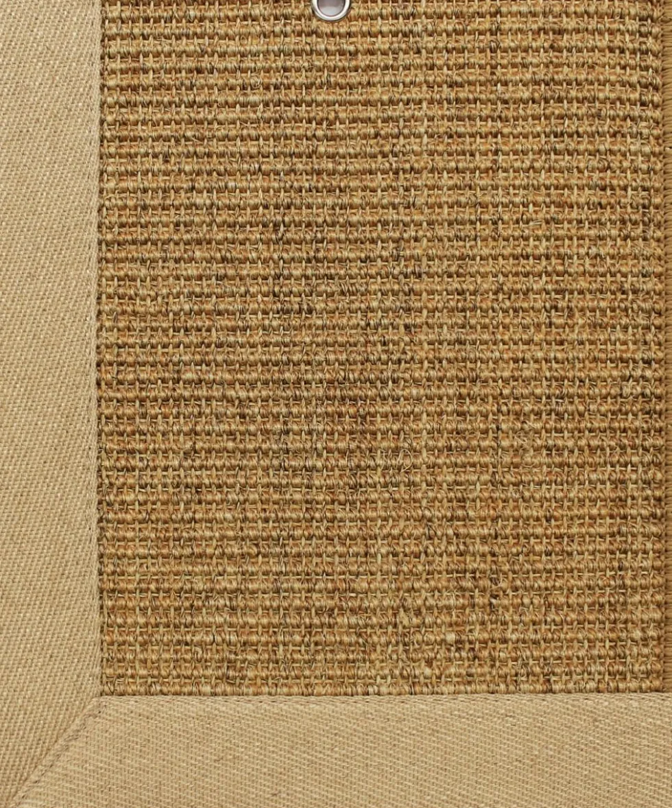 Sisal matto Boucle, Olki, mittojen mukaan