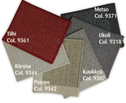 Sisal matto Habanna, Peippo, mittojen mukaan
