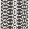 Svanefors Staffan 70x240 cm, musta-valkoinen