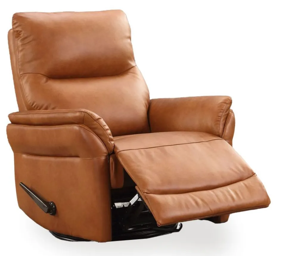 Texas reclinertuoli, ruskea nahka