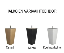 Unico Bistro 2-ist. sohva, eri värejä
