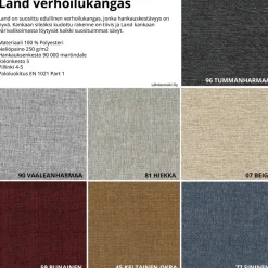 Unico Kelo avokulmasohva, eri värejä