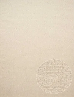 Valencia matto Luonnonvalkoinen, 160x230 cm