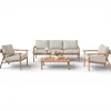 Vanamo terassin sohvasetti 3+1+1 beige