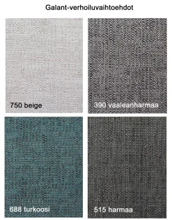 Vendo vuodedivaanisohva, eri värejä