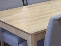 Vilja koivu ruokaryhmä Tähkä tuoleilla kuudelle 90x170