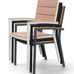 West terassipöytä kitti + 4 Krabi tuolia